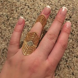 Harley Quinn Suicide Squad gold ring night club